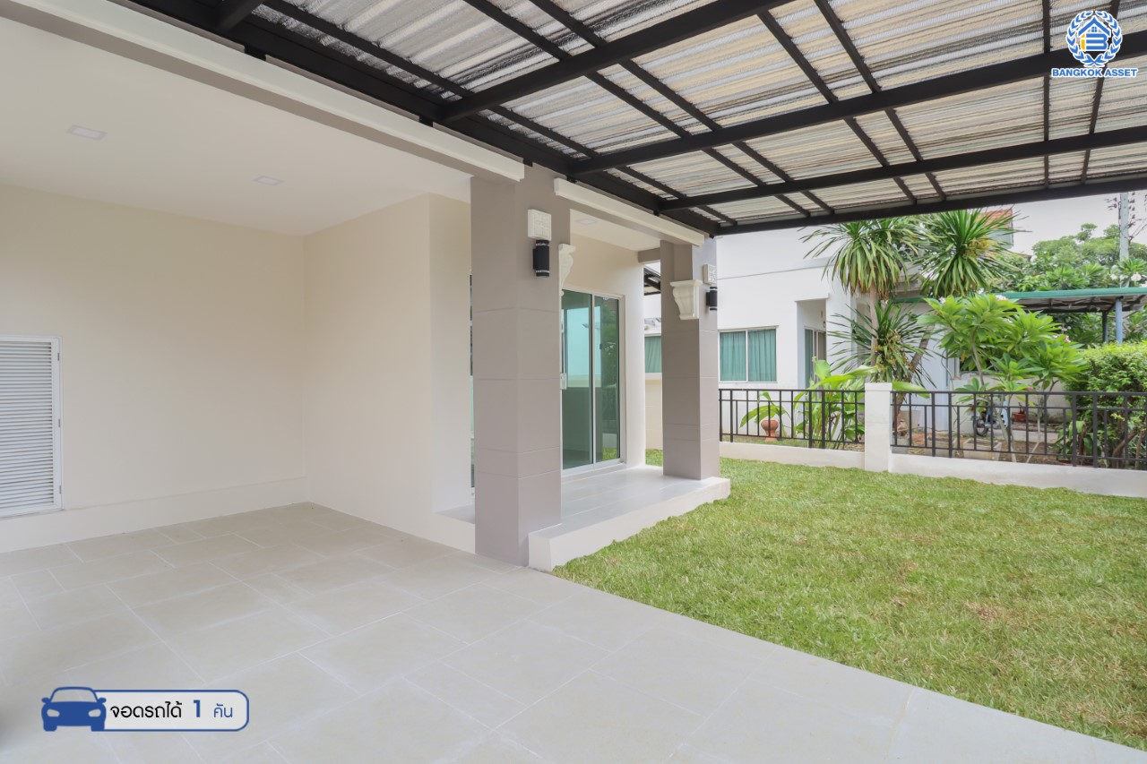 บ้านมือสองตกแต่งใหม่ แบรนด์ Property Perfect ม.เพอร์เฟคพาร์ค พระราม5-บางใหญ่ (ซ.วัดพระนอน) เนื้อที่ 35.8 ตร.ว. บ้านแฝดฟังก์ชันระดับบ้านเดี่ยว! 3 ห้องนอน 2 ห้องน้ำ 1 ที่จอดรถ Private Zone พร้อม Facilities ครบครัน บนทำเลเชื่อมต่อถนนกาญจนาฯ ใกล้ทางด่วน ศรีรัช-วงแหวนฯ เซ็นทรัลเวสต์เกต และรถไฟฟ้าสายสีม่วง "สถานีตลาดบางใหญ่"...